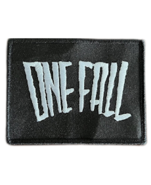 One Fall logo patch